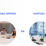 Comparison between virtual office and physical office for Indian businesses